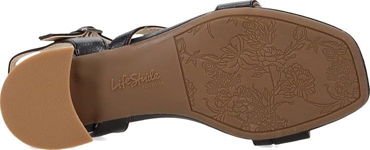 Amazon.com | LifeStride Womens Julep Ankle Strap Sandal